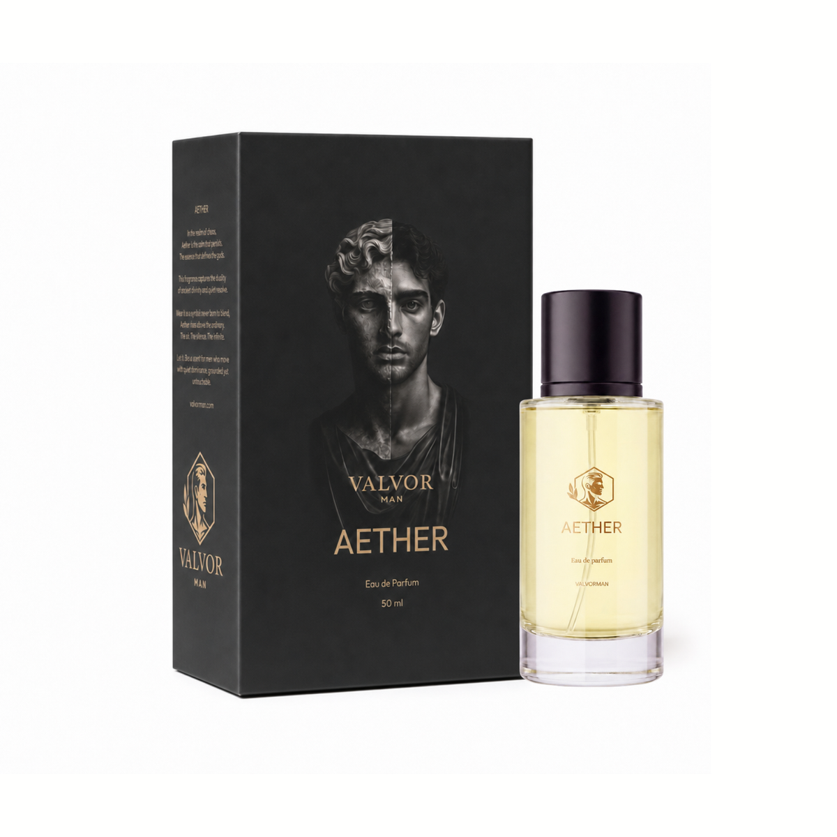Aether 50 ml met verpakking