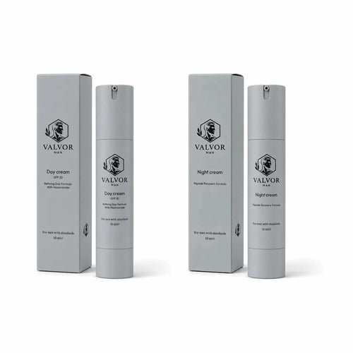 Day Cream SPF 30 en Night Cream met verpakking