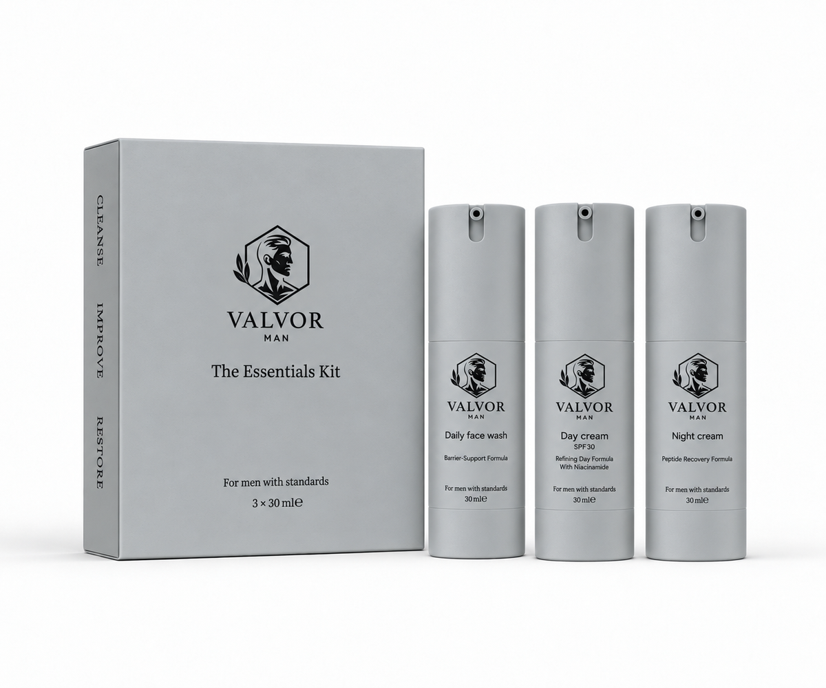The Essentials Kit: doos met drie flacons van 30 ml